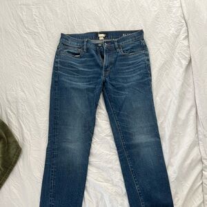 Madewell Men's Dark Blue Straight Jeans
